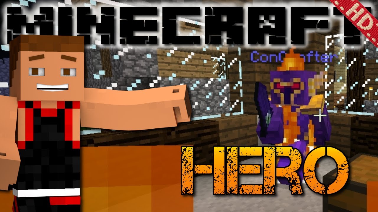 Minecraft HERO #095 - KAMPF vs. ConCrafter! | Hexxit Let's Play