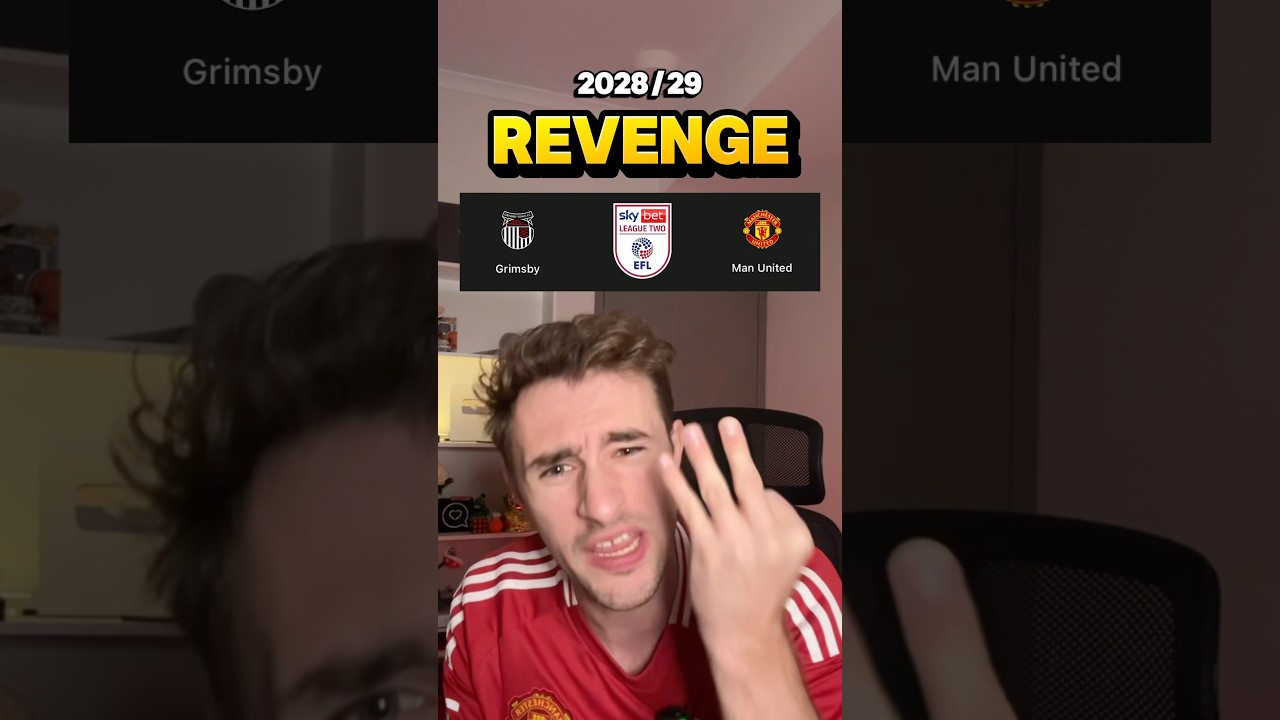 MAN UNITED WILL GET REVENGE ON GRIMSBY TOWN?! 😡🫡 (League Two 28/29)