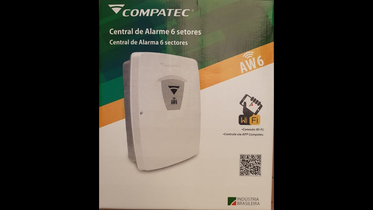 COMPATEC AW6 WIFI Cadastro de sensores sem fio