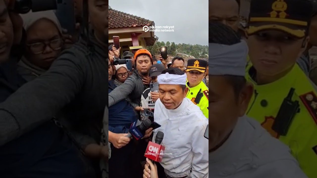 Dedi Mulyadi ke Cisarua, Ingin Warga di Lokasi Longsor Direlokasi, KDM: Ini Dihutankan Saja