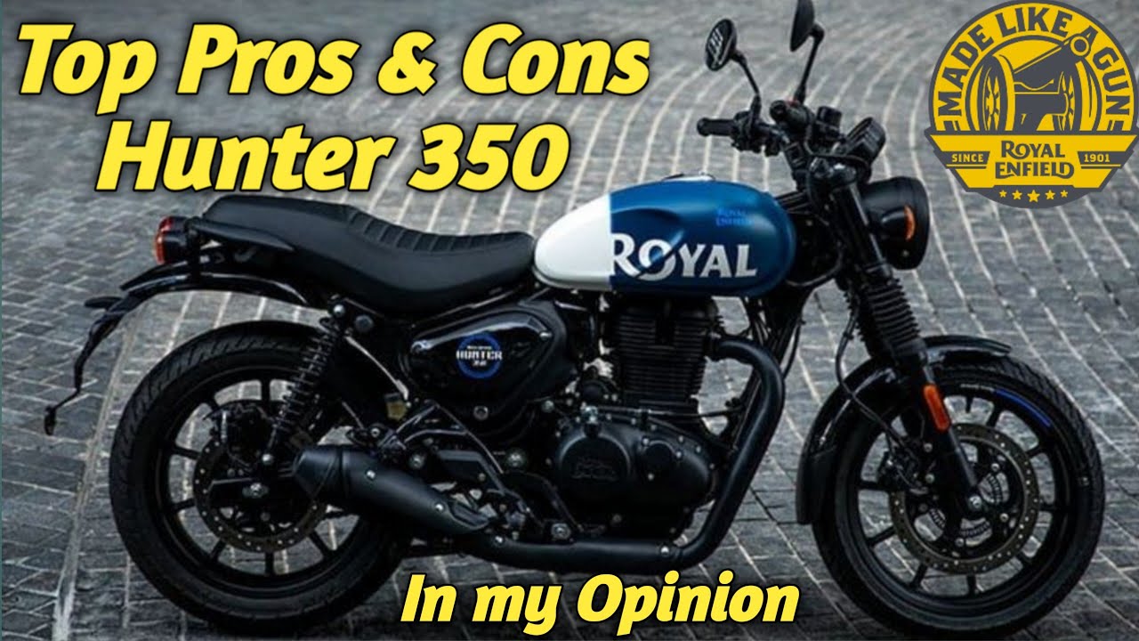 Royal Enfield Hunter 350: The Hottest Pros and Coolest Cons! #royalenfield #hunter350