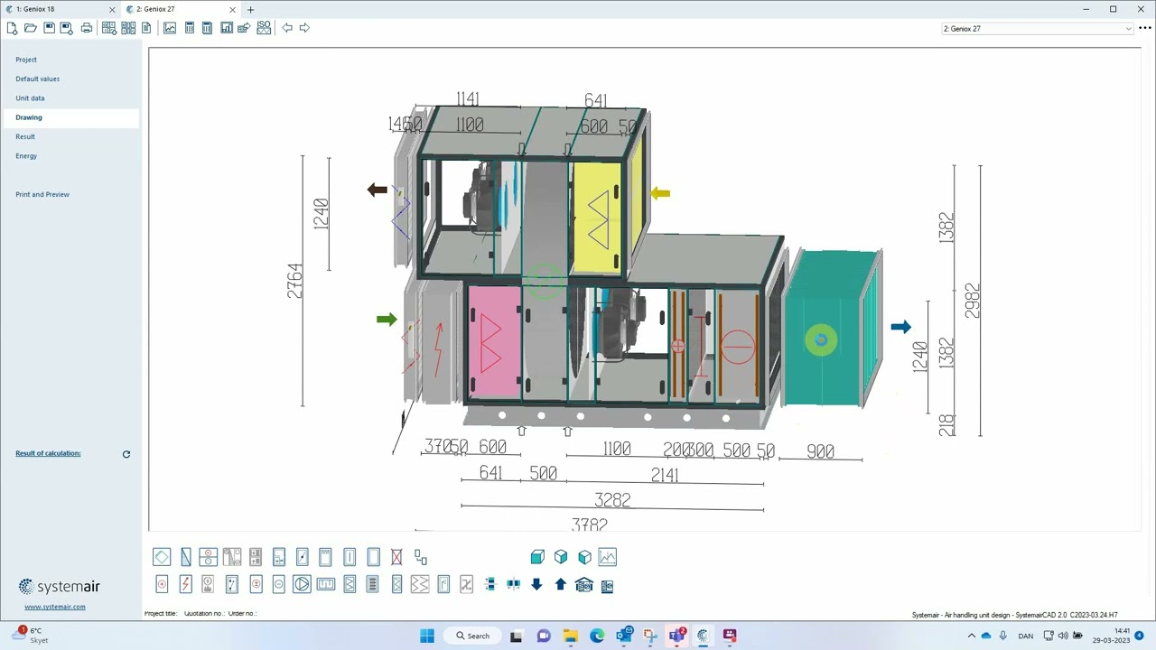 SystemairCAD - C2023-03.24.H7 nye funktioner