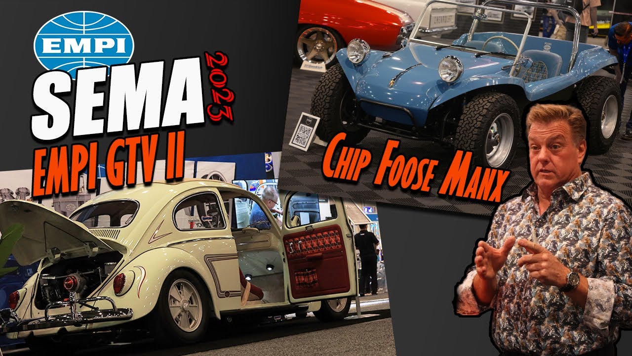 EMPI GTVII x Chip Foose EMPI Equipped Buggy at SEMA 2023