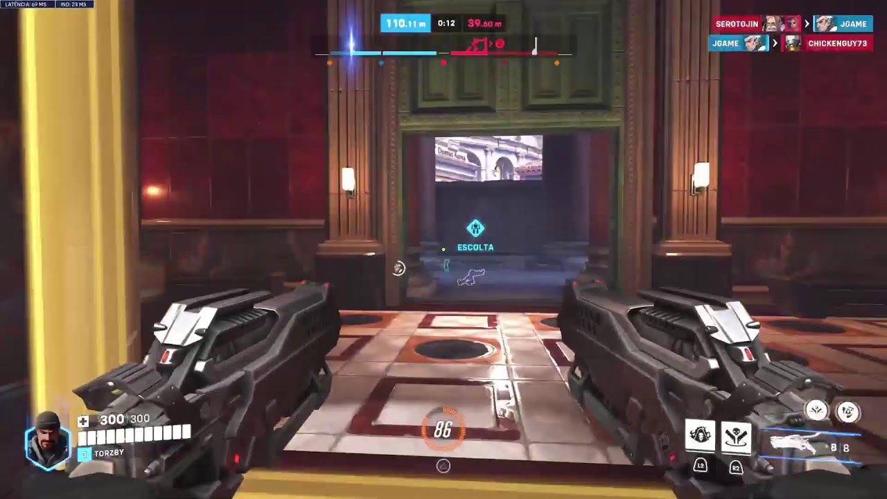 Reaper gameplay - Overwatch ps5