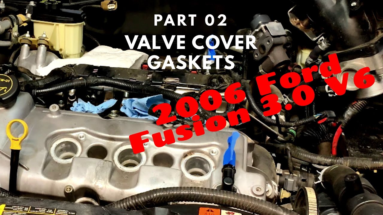 Ford Fusion 3.0 V6 06 — Часть 2: Замена прокладки клапанной крышки — Передняя крышка