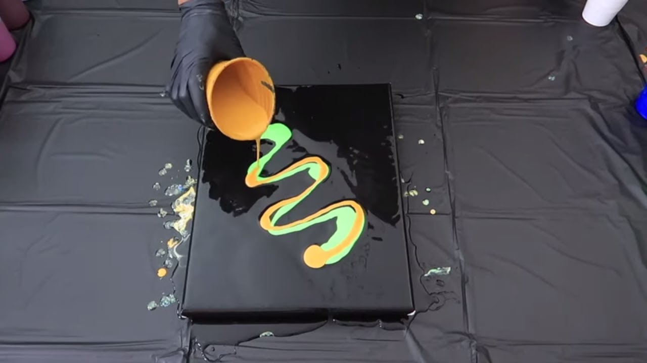 Acrylic Pouring for Beginners | 3 Easy Acrylic Pours | Step by Step Acrylic Pour Painting