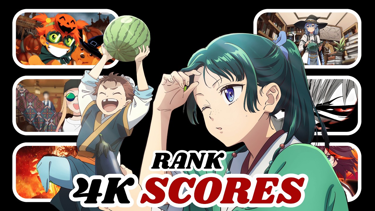 4K - RANK THE ANIME SONGS WITHOUT KNOWING THE NEXT ONE!!