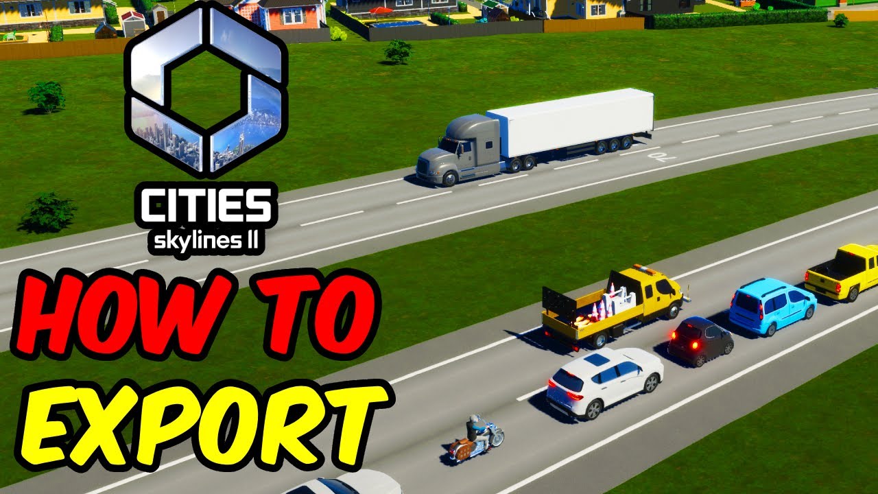 Как экспортировать товары в Cities Skylines 2