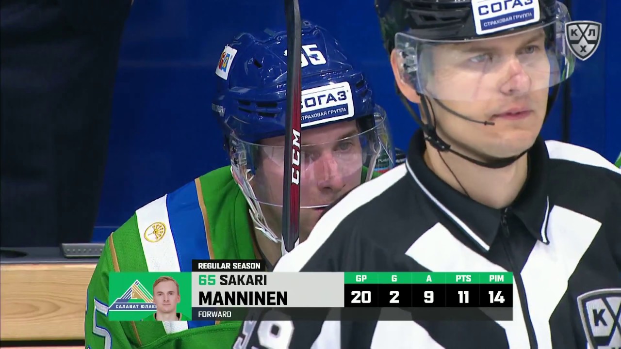 Manninen saves the game for Salavat