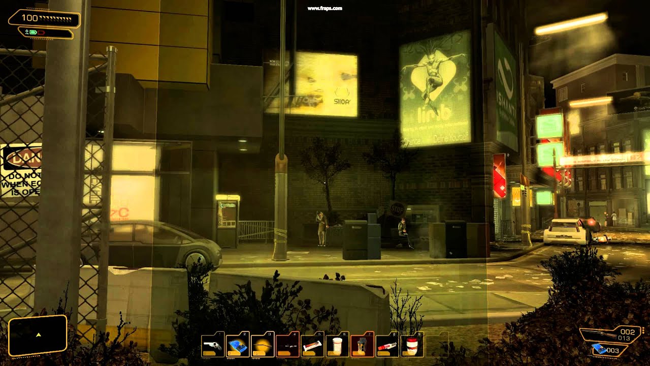 Deus Ex 3 Corrupt Physics Engine- Fun With Barrels