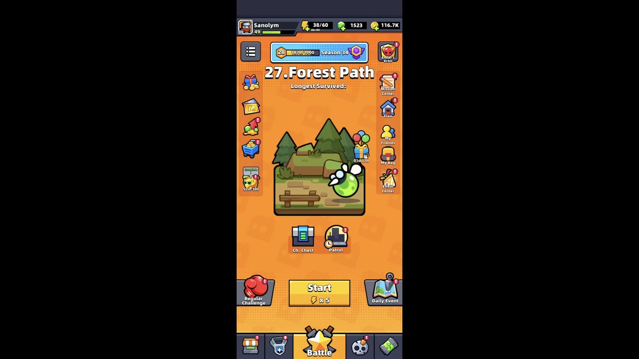 Survivor.io – Chapter 27: Forest Path