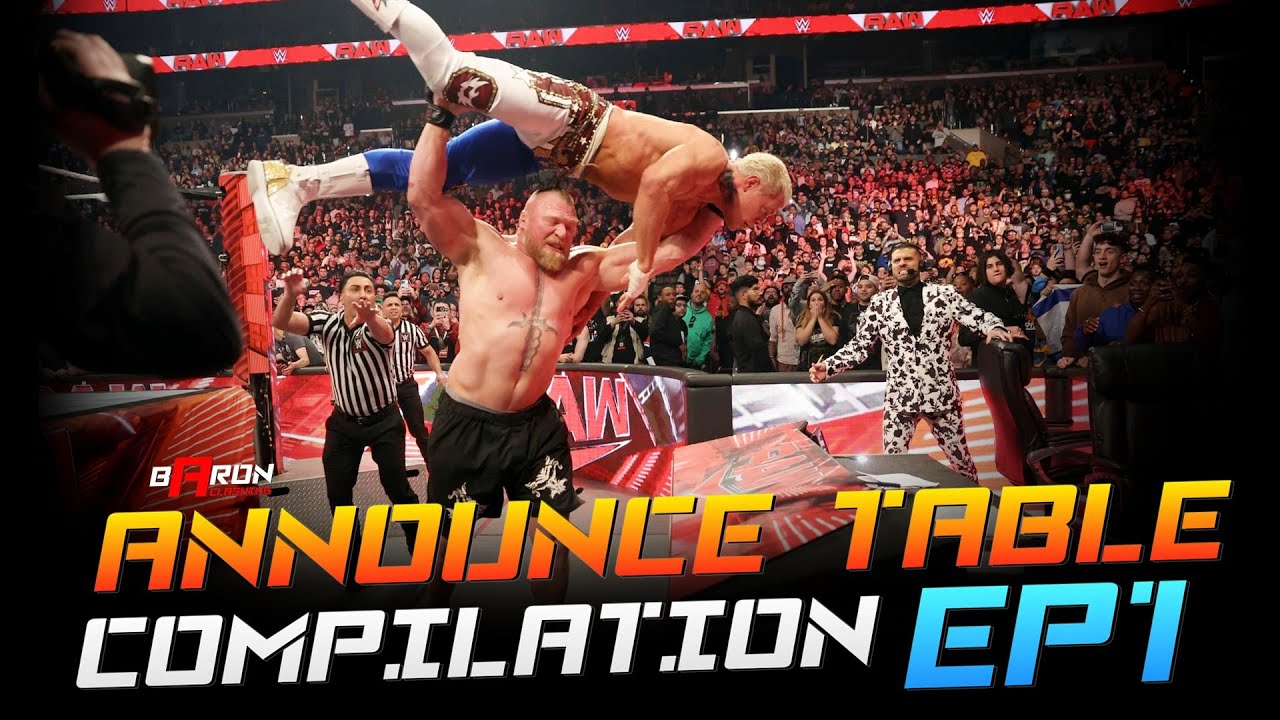 Подборка видео с анонсами WWE, эпизод 1 💥