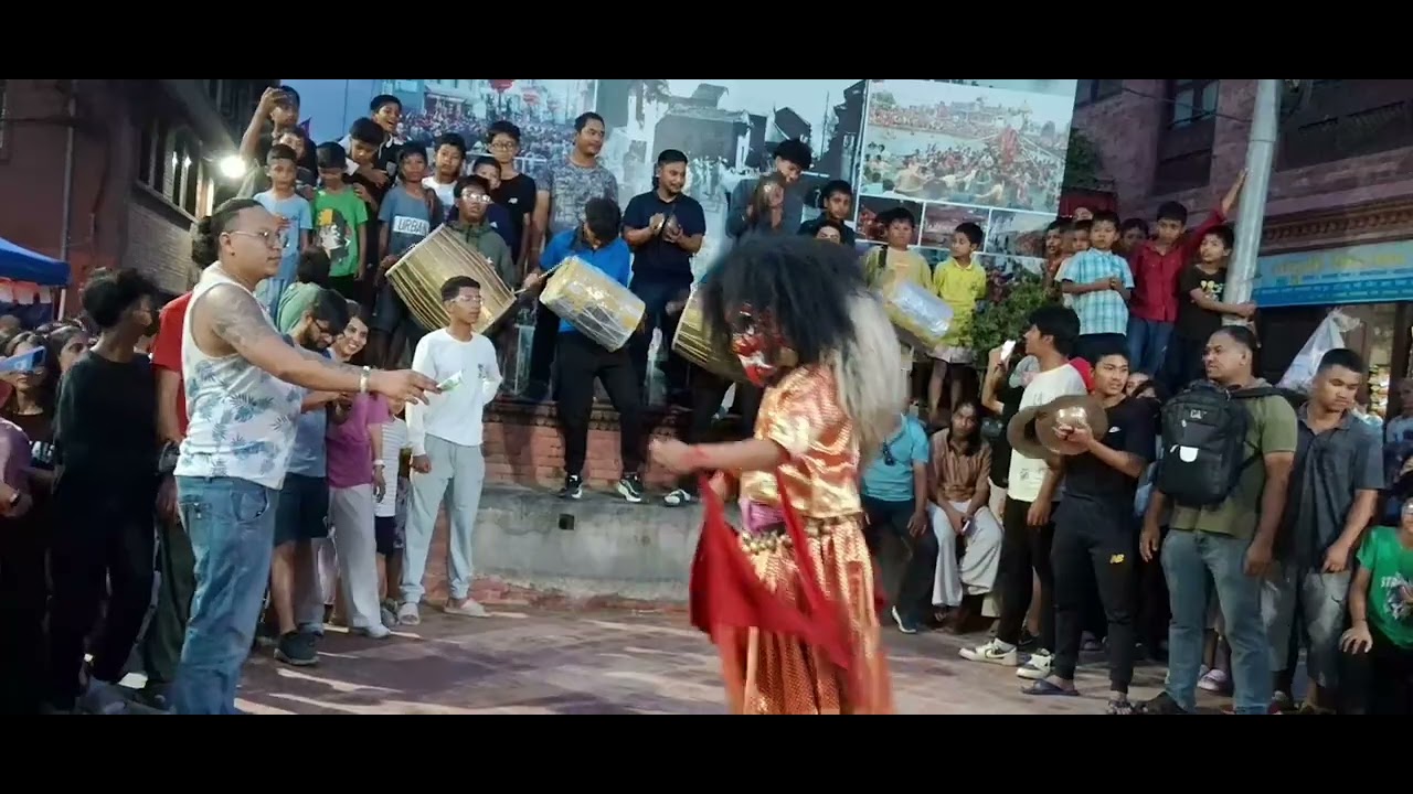 #Lakhe Dance🙏 Newari  Culture# Hadigau In Kathmandu