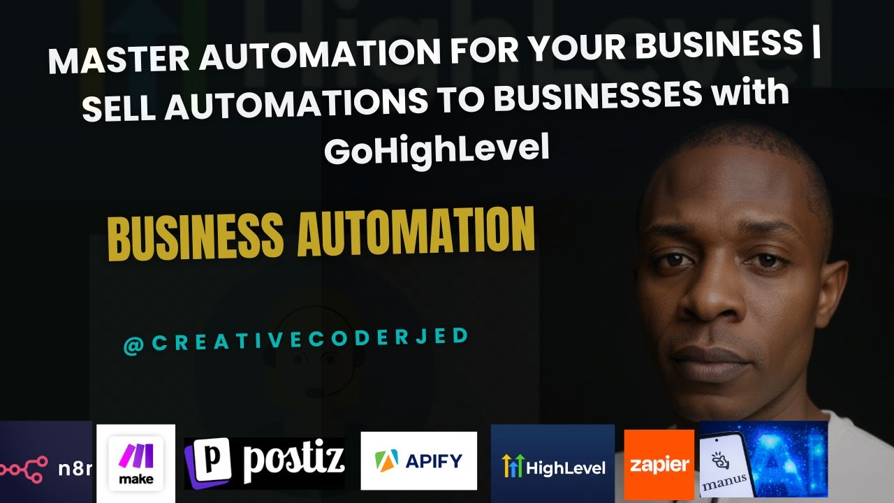 Master Business Automation with GoHighLevel | Build & Sell Automation Systems