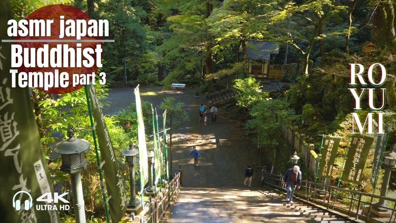 [4K] El Más Hermoso Templo Budista Daiyuzan Saijoji parte 3 / WALKING JAPAN