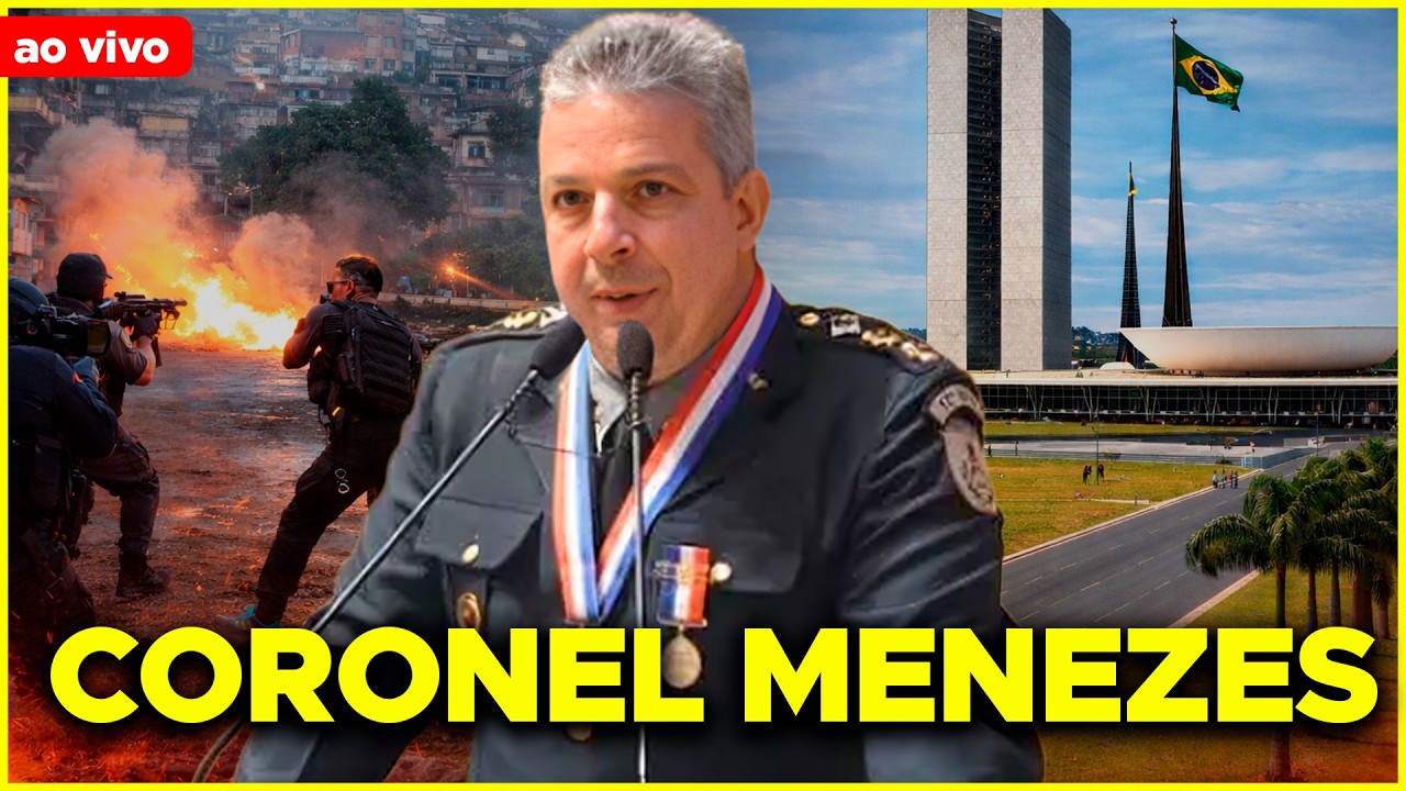 CORONEL MENEZES - COMANDANTE GERAL DA PM DO RIO - SEGURAÇA PÚBLICA E POLÍTICA