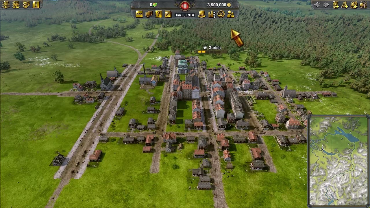 Railway Empire 2 High Voltage DLC Scenario 1 Part One Establishing Zurich
