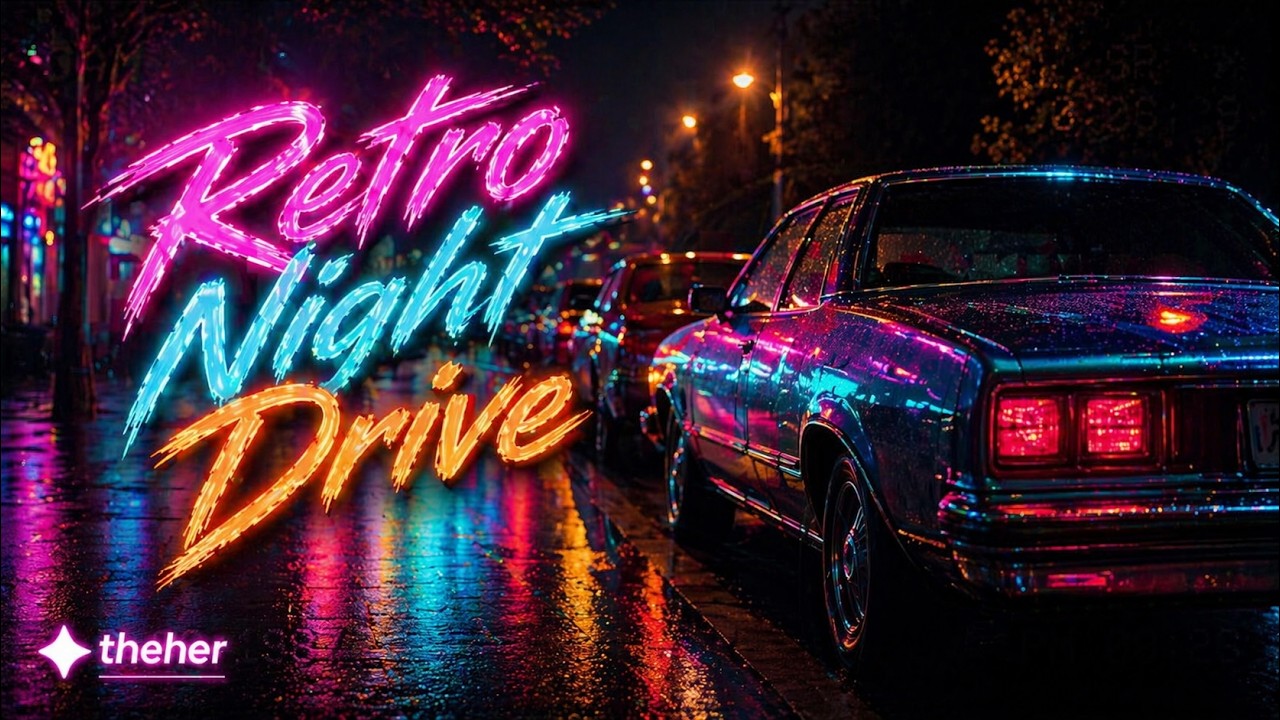 🪩 Retro Night Drive &ndash; 1 Hour Disco & Groove | THEHER ✦