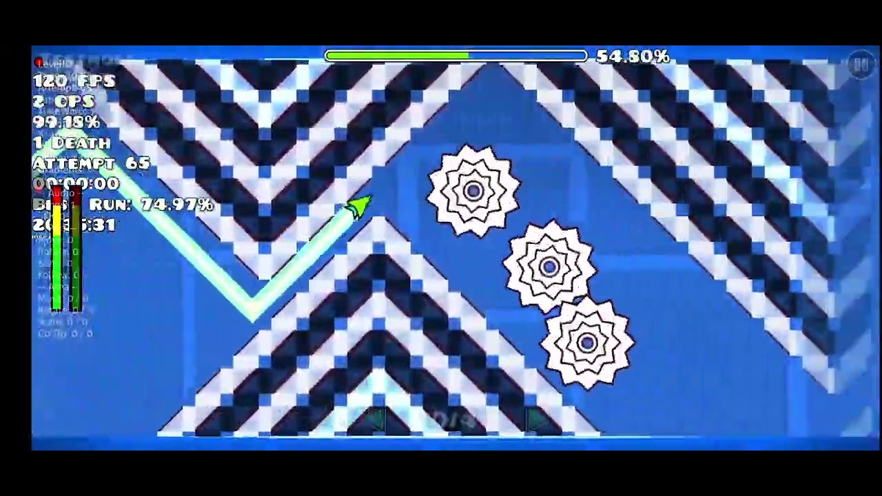 unnerfed sakupen circles 98.54% accuracy (mobile world record)