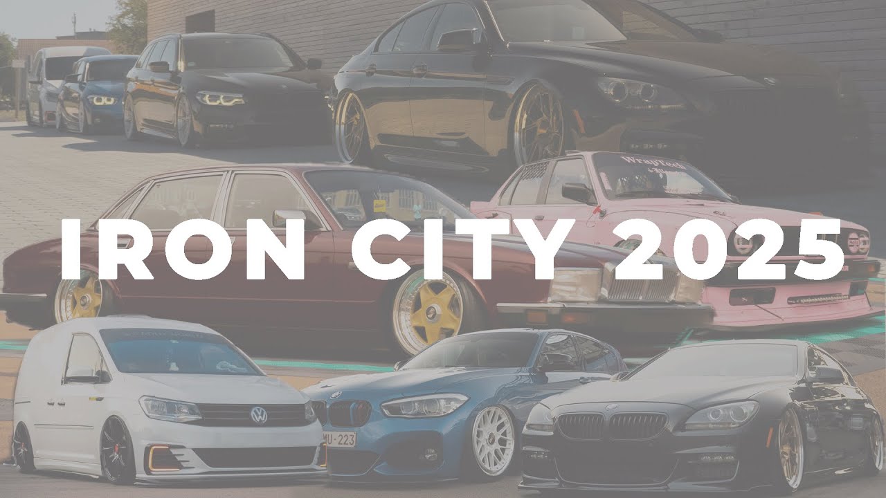 IRON CITY Car Show 2025 | Tuning & Modified Cars at Ferropolis Germany