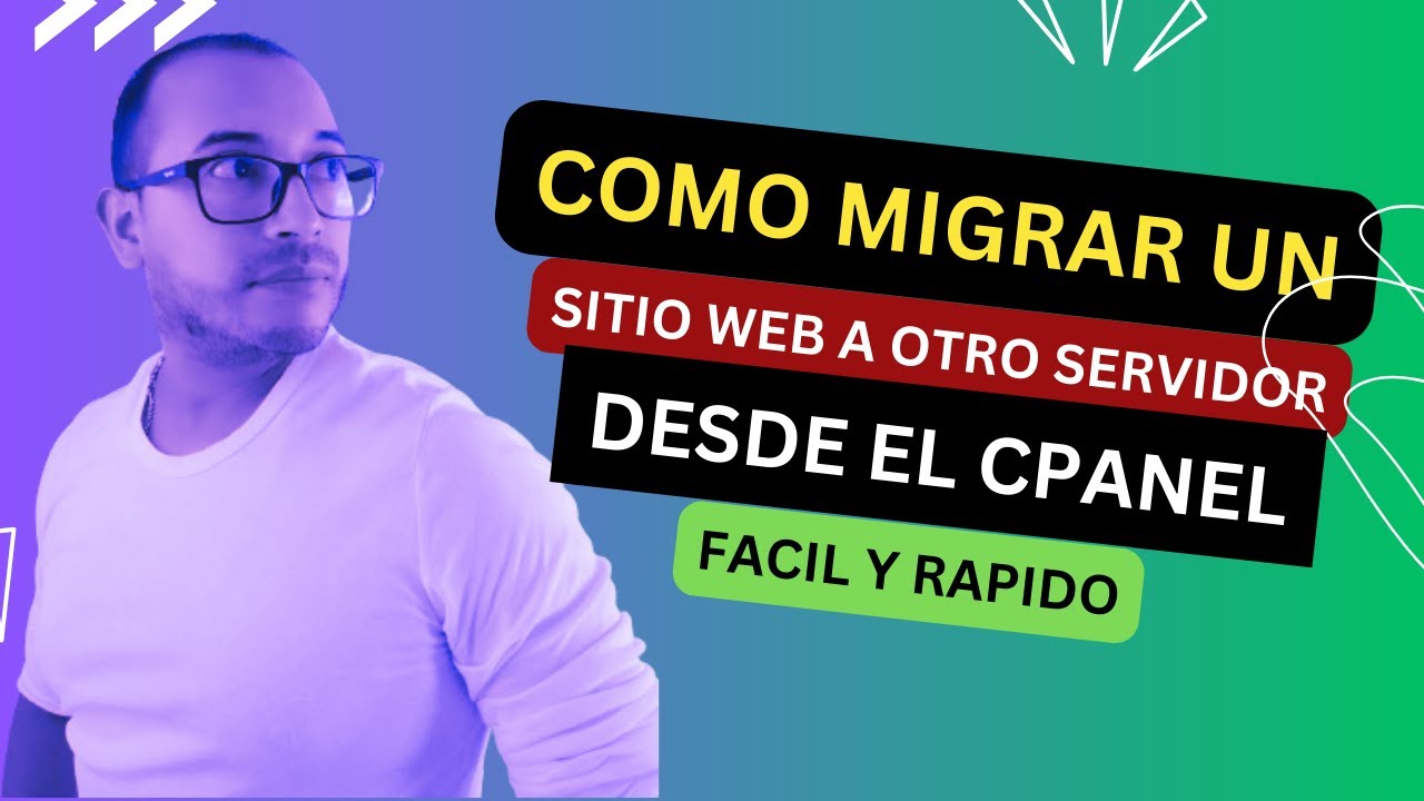 Cómo Migrar tu Sitio Web en Minutos con cPanel - ¡Guía Definitiva! ✅