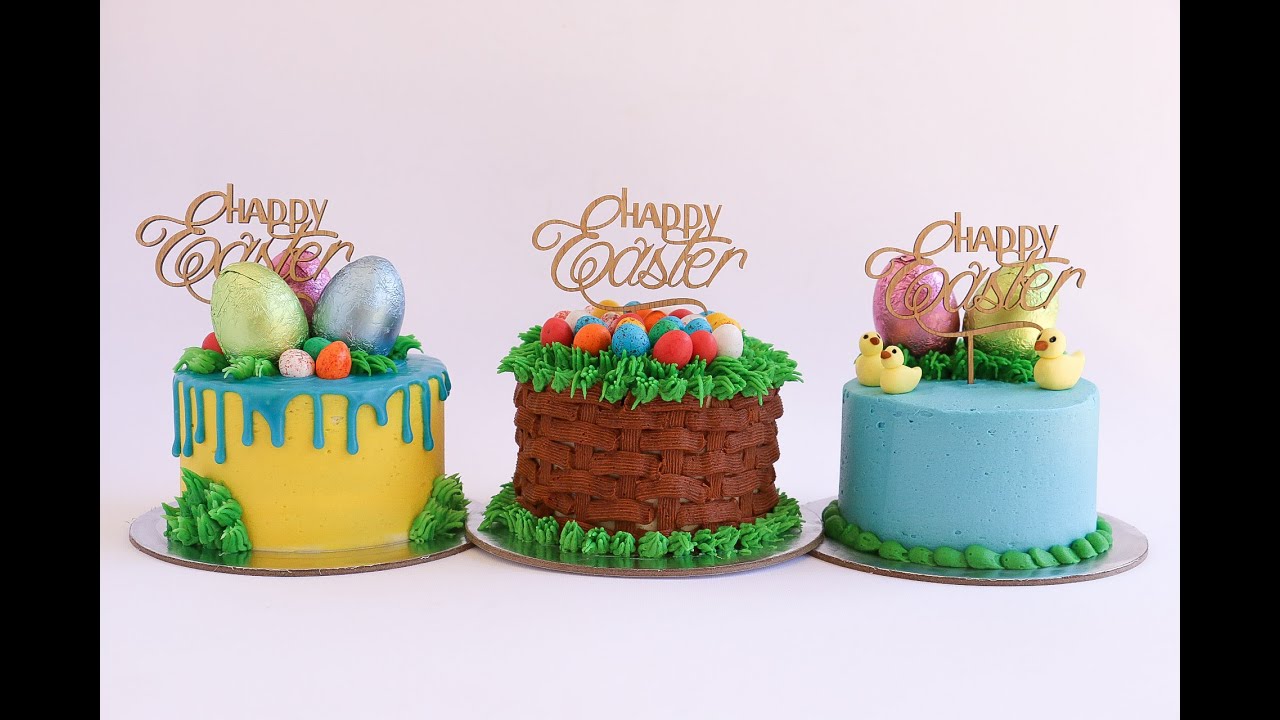 Mini Easter Themed Cake Tutorial- Rosie's Dessert Spot
