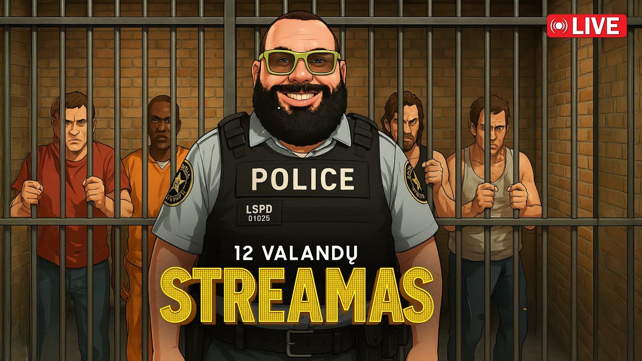 Tai ką. Naglėno pirmas ROLEPLAY stream ir i&scaron; karto 12 valandų!!!