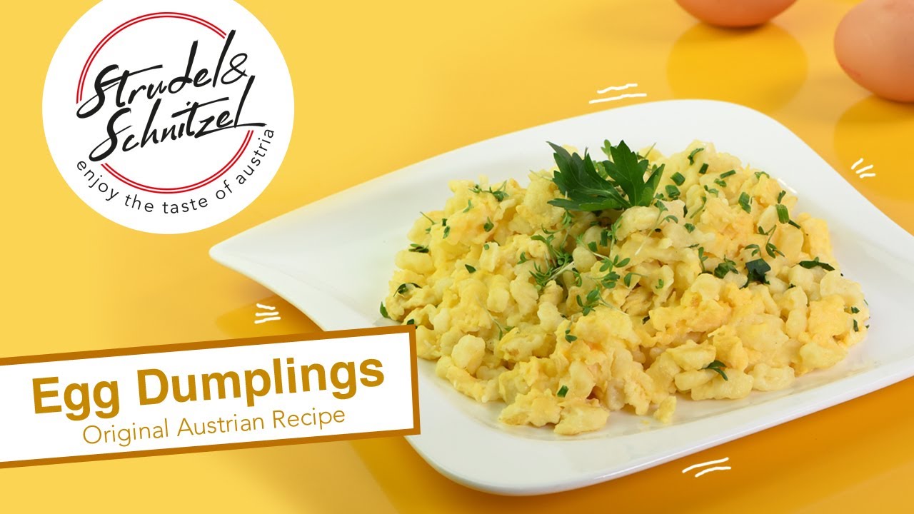 Egg Dumplings | Eiernockerl | Original Austrian Recipe