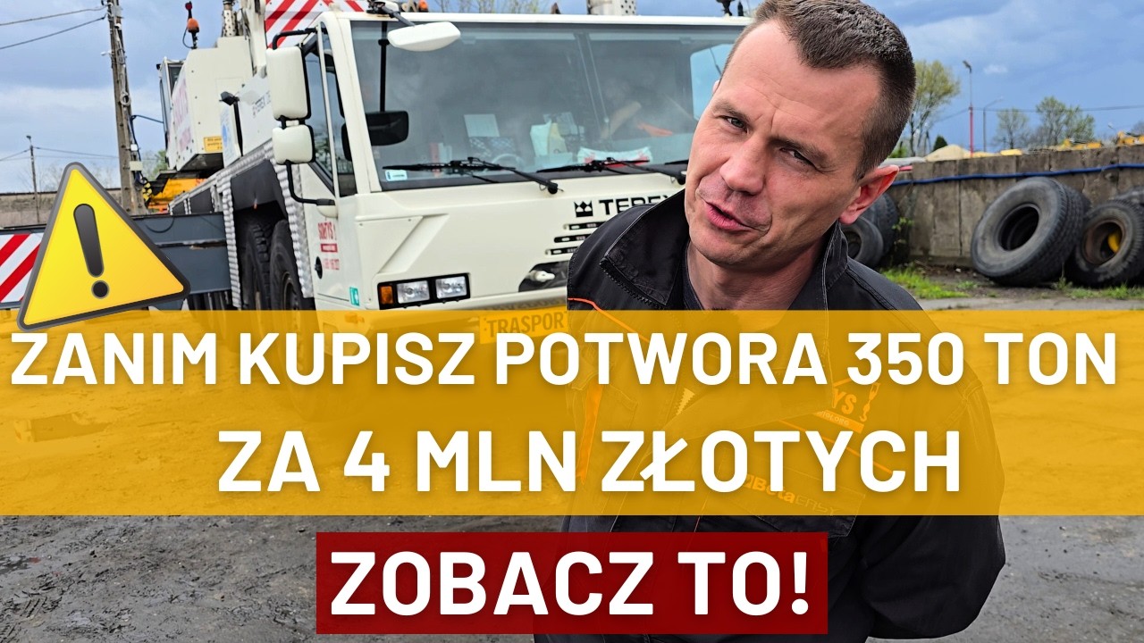 Jak kupić dźwig za 1 milion € i nie wtopić? | Sołtys Dźwiga