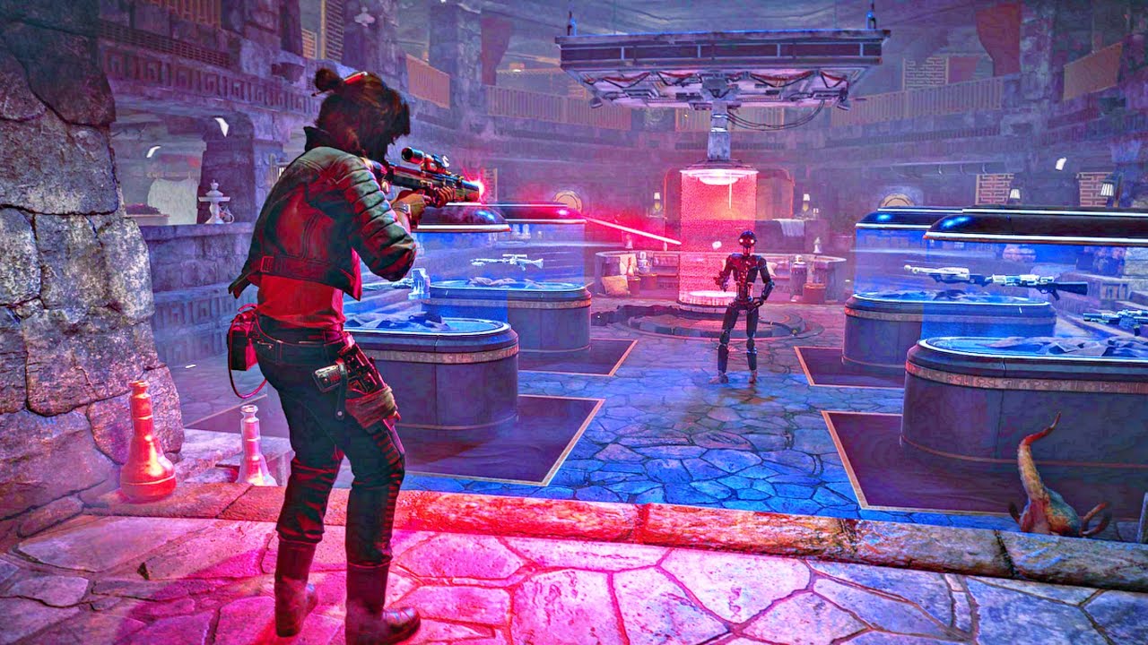 Star Wars Outlaws &mdash; Kay & Nix Aggressive Stealth Kills (Steal the Relic)