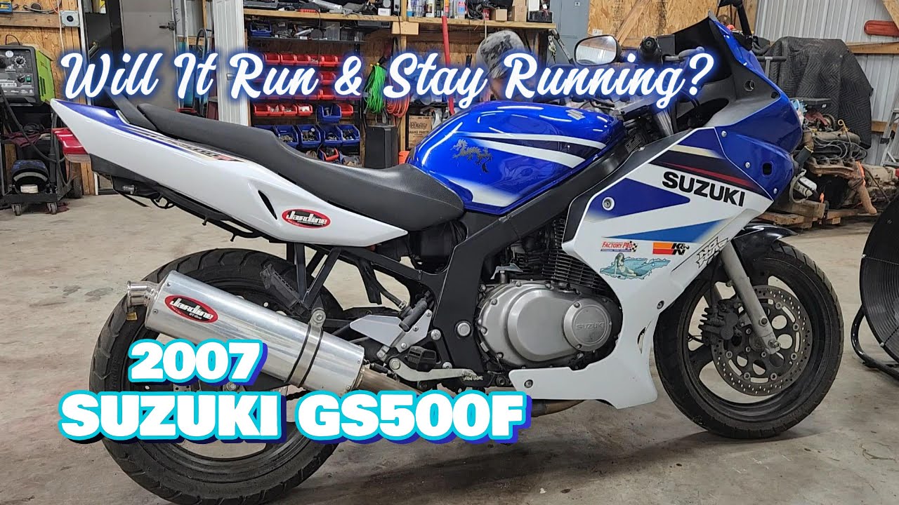 2007 Suzuki GS500f Will It Run & Stay Running?