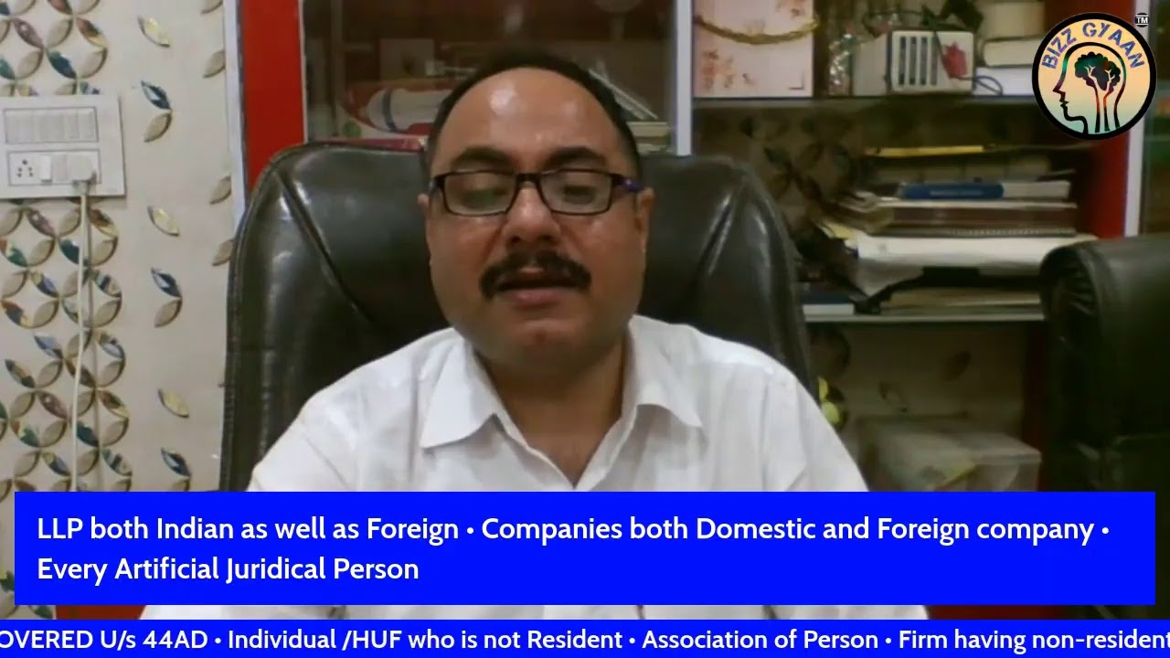 WHO IS ELIGIBLE ASSESSEE FOR THE PURPOSE OF SECTION 44AD