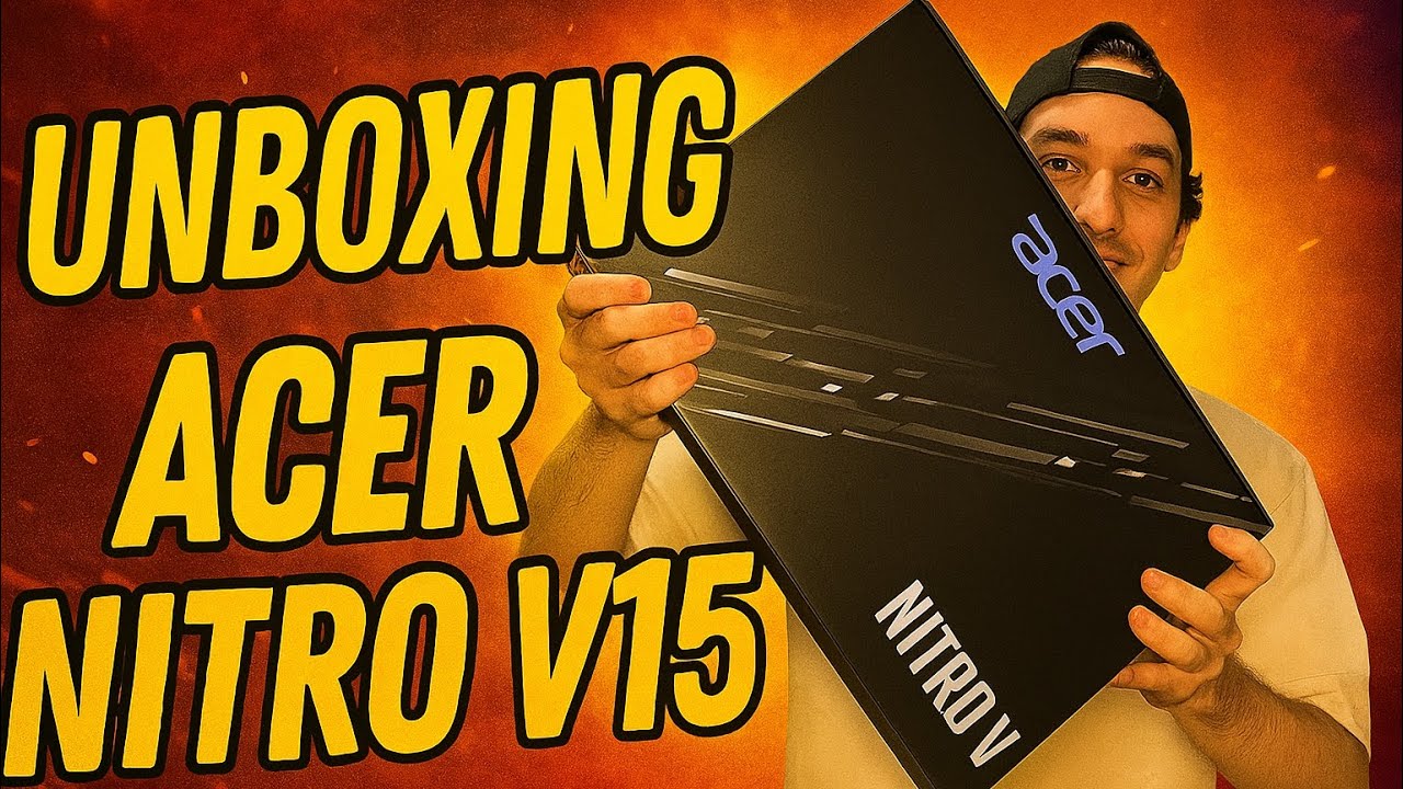 UNBOXING ACER NITRO V15 RTX 3050