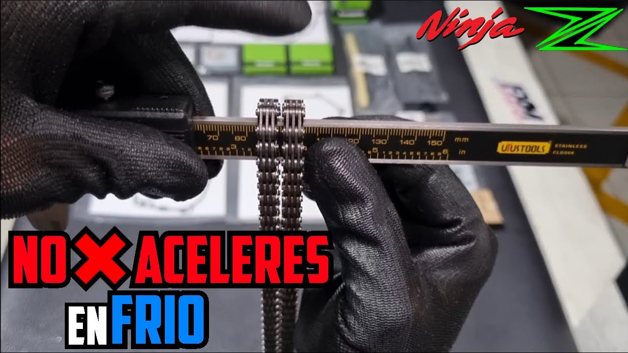 Diagnostico Cadenilla👀 Sistema de Lubricación🩸 SONIDO de MOTOR💚Kawasaki Z250