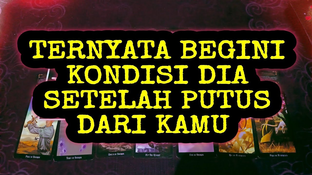 DIA SEDIH DAN MENYESALKAN PERPISAHAN DENGANMU #tarot #tarotreading #tarotreader #tarotcards 