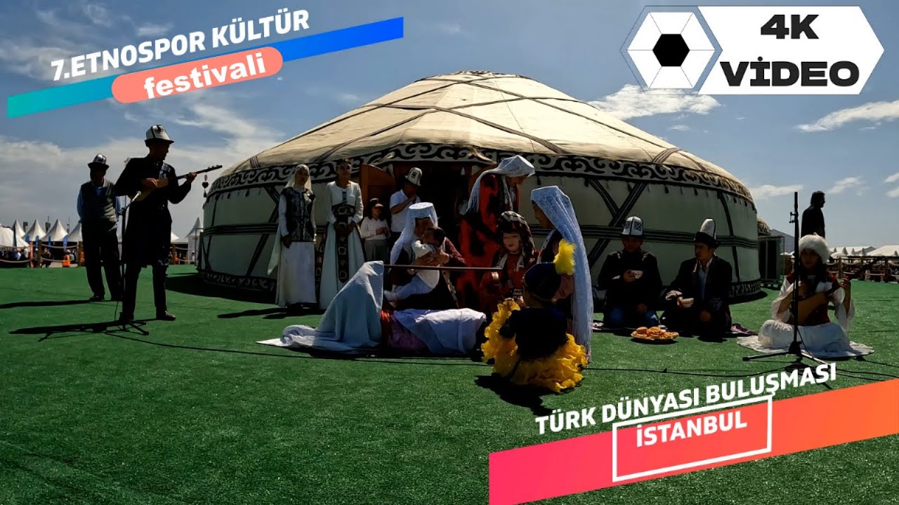 7.ETNOSPOR KÜLTÜR ŞÖLENİNDE  ULUPAMİR KIRGIZLARI. TÜRK DÜNYASININ RENKLİ BULUŞMASI