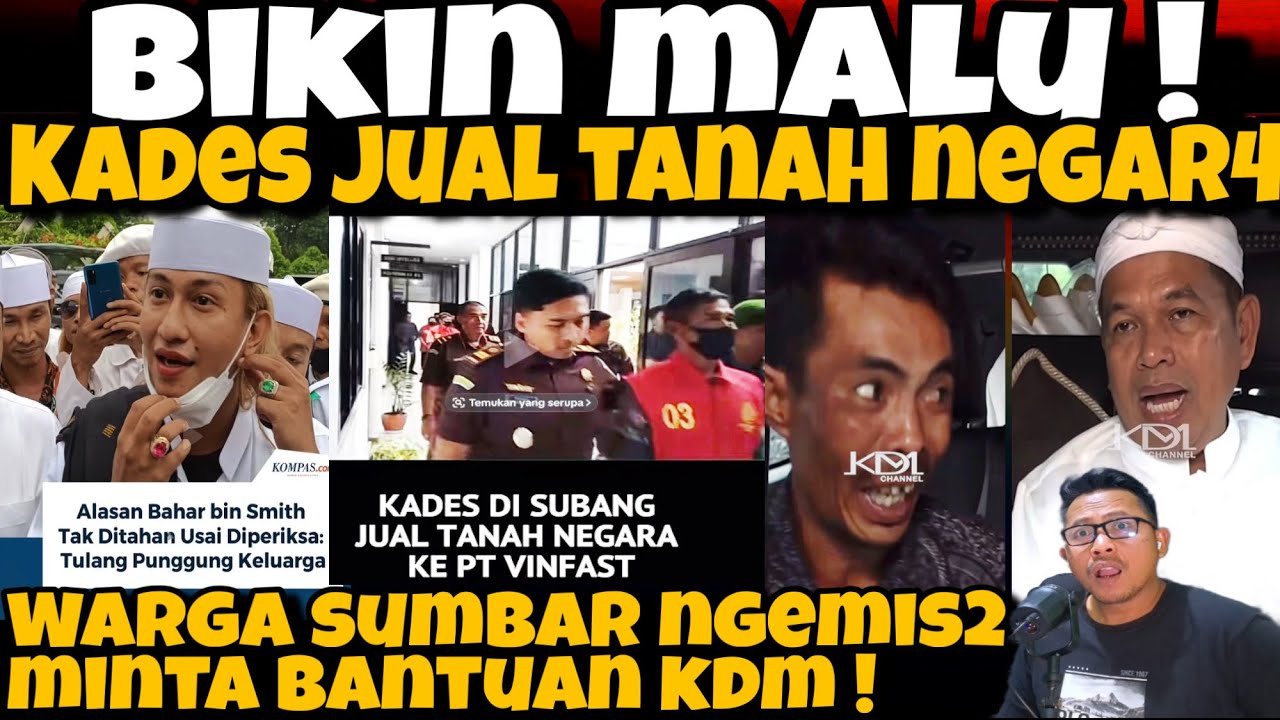 BIKIN MALU‼️KADES SUBANG JUAL TANAH NEGARA - WARGA SUMBAR2 NGEMIS2 MINTA BANTUAN KDM ?