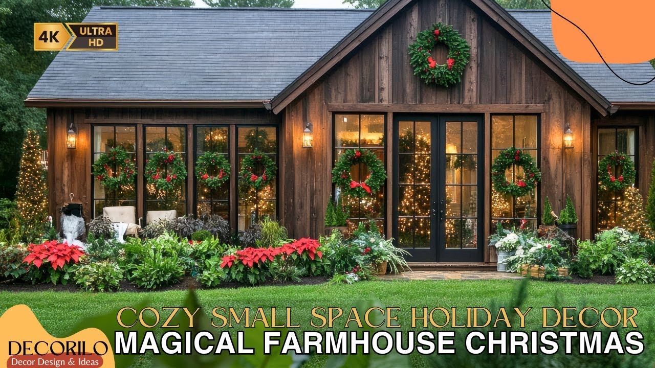 Magical Farmhouse Christmas Decor Tips for a Cozy Small Space Holiday!