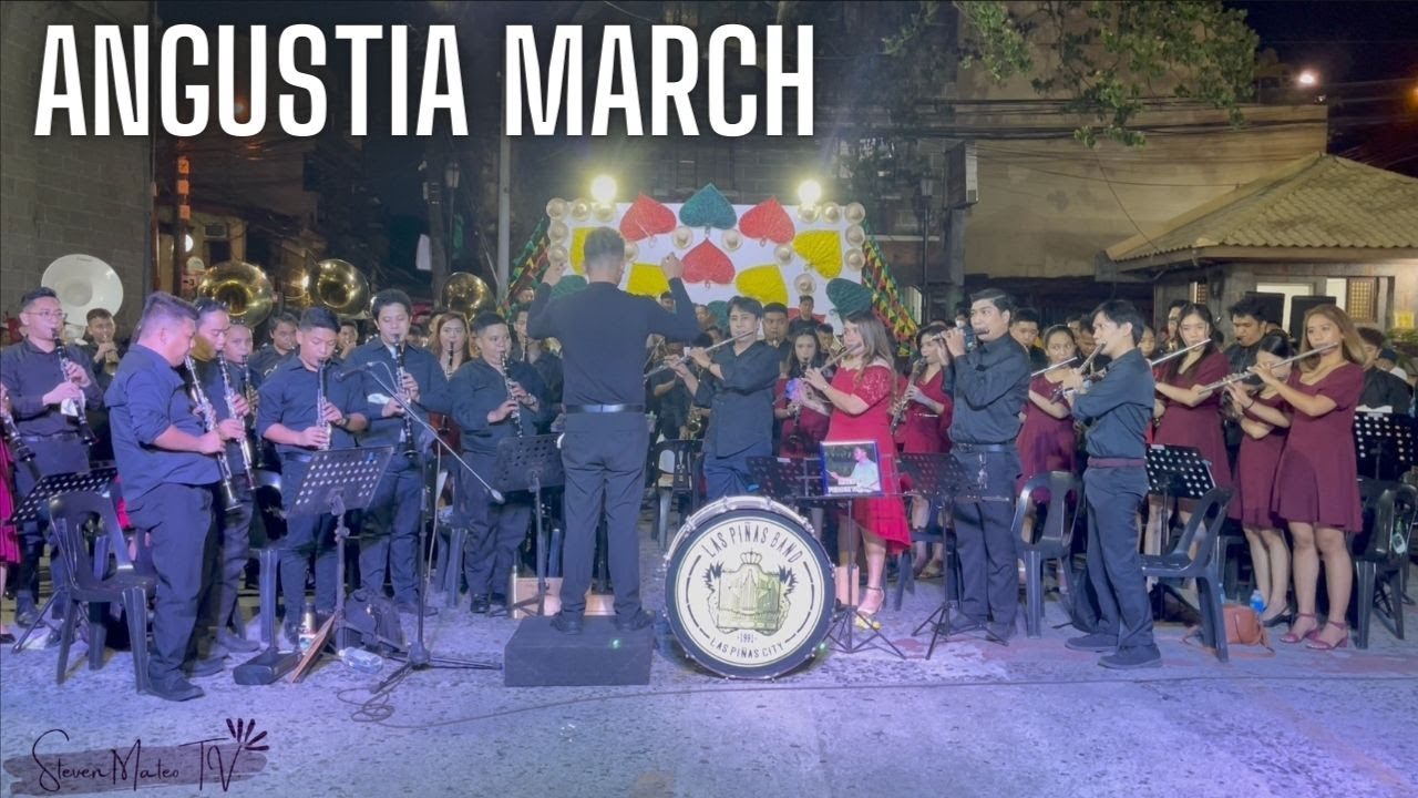 Angustia March - Las Piñas Band | Steven Mateo TV