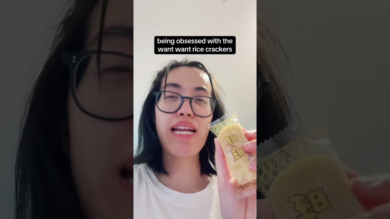 obsessed with the want want rice crackers | #asian #snacks #relatable