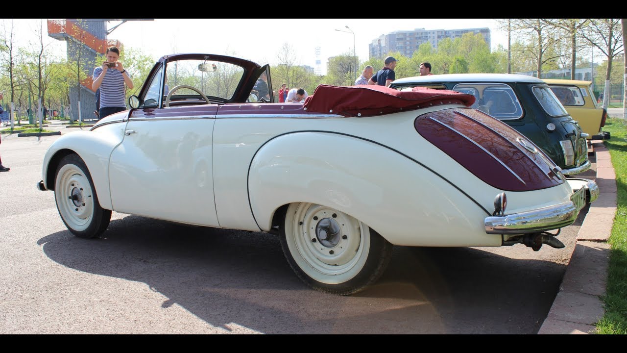 Restored 1956 IFA F9 Cabriolet