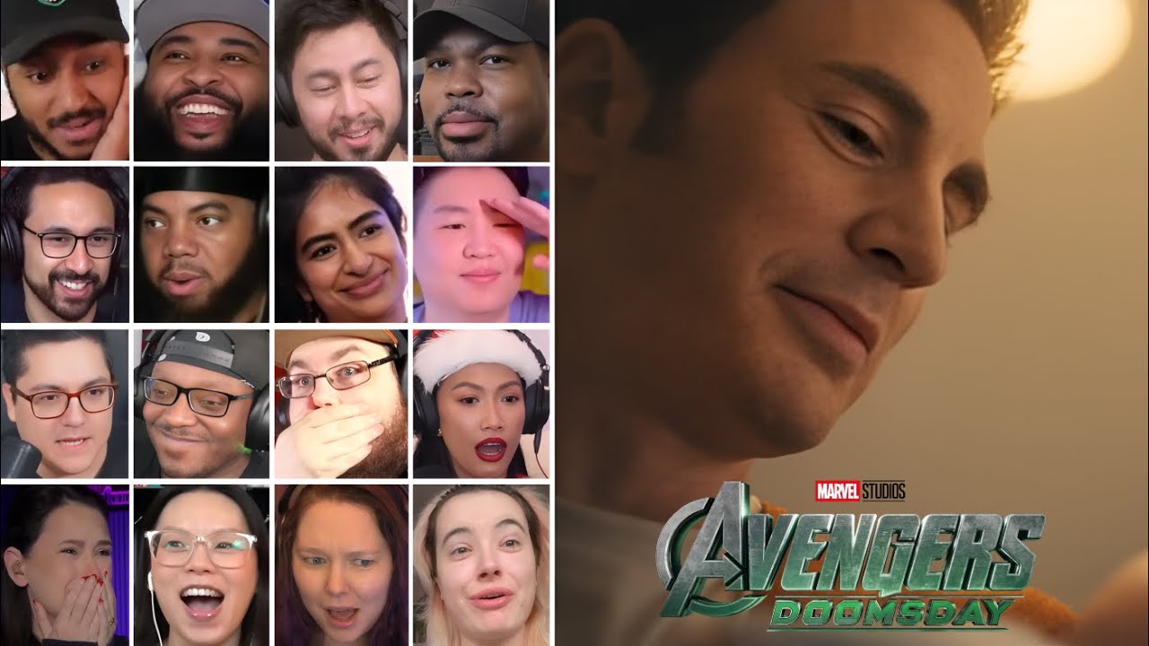 ALL YOUTUBERS REACTION TO AVENGERS DOOMSDAY TEASER TRAILER!