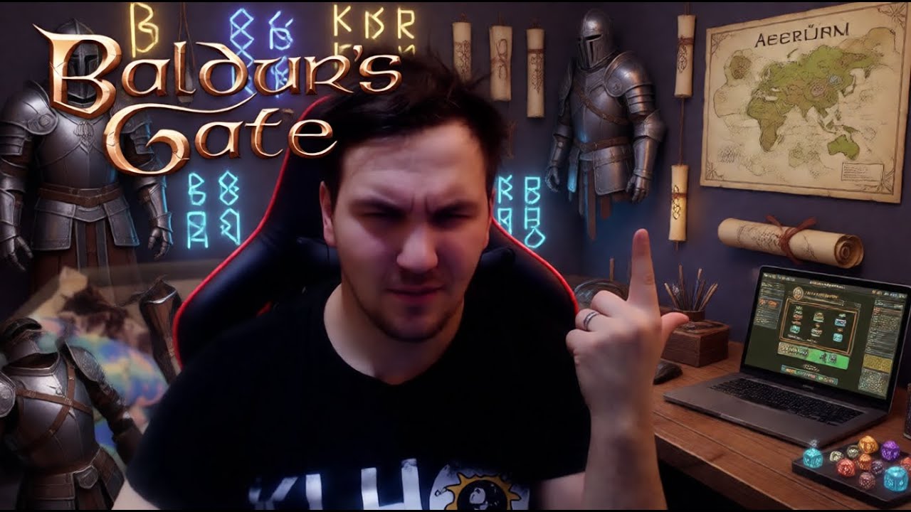 ПЕРВЫЙ РАЗ В BALDUR’S GATE 3 — Я НЕ ЗНАЛ, ЧТО МЕНЯ ЖДЁТ… 😱 [LIVE]