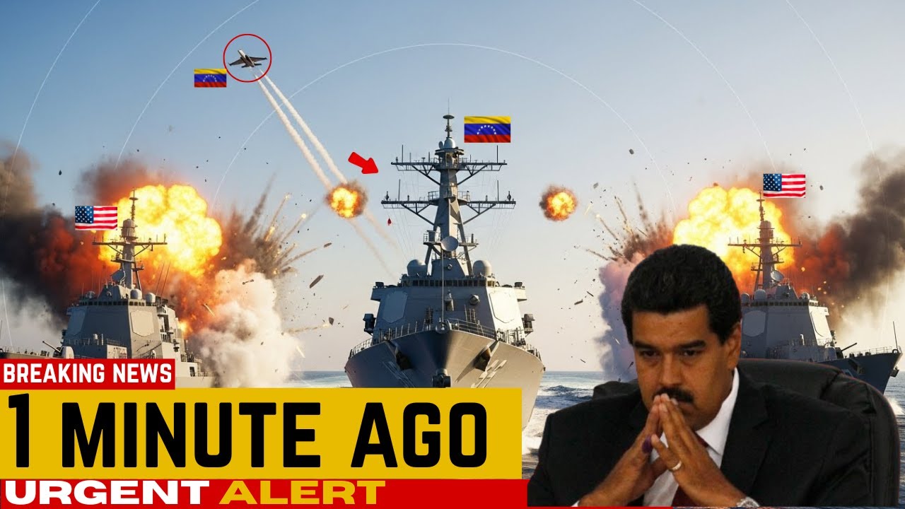 Venezuelan Higgins vs USS Destroyers: Tense Venezuelan Sea Standoff!