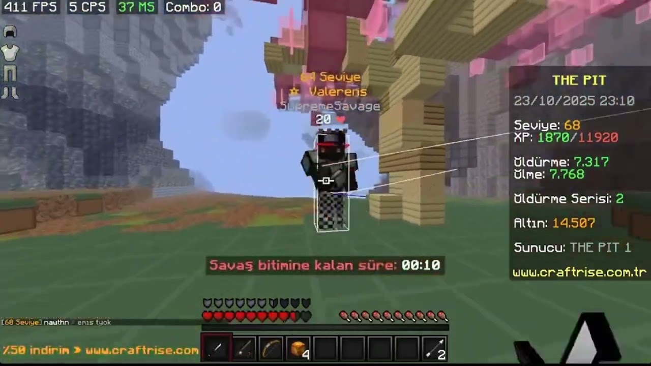SupremeSavage Eşşeğinin Ağzına Veriyoruz Craft Rise The Pit