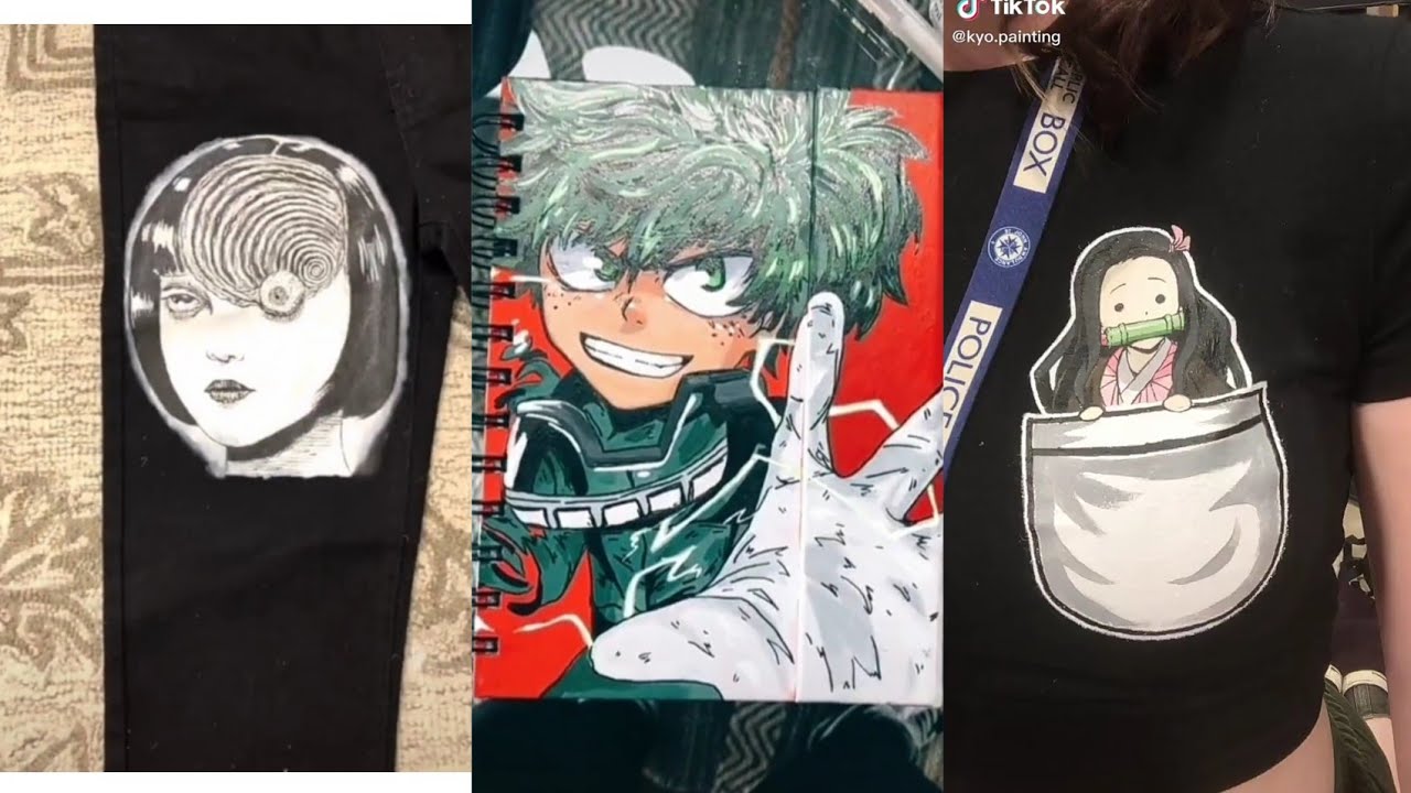 Tik tok art compilation (anime) part 0