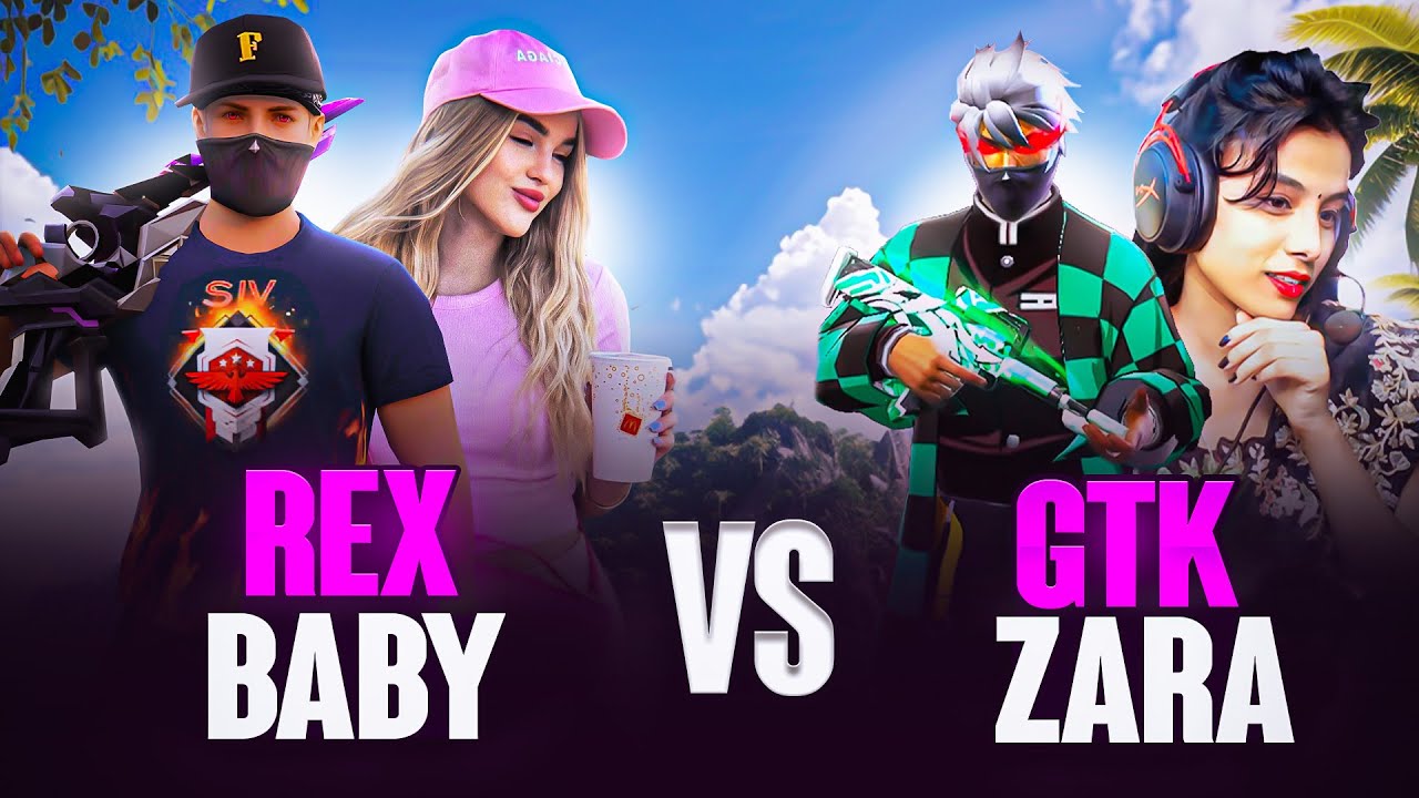 REX & BABY VS GTK & ZARA GAMING 😱🔥-SAMSUNG A3,A5,A6,A7,J2,J5,J7,S5,S6,S7,S9,A10,A20,A30,A50