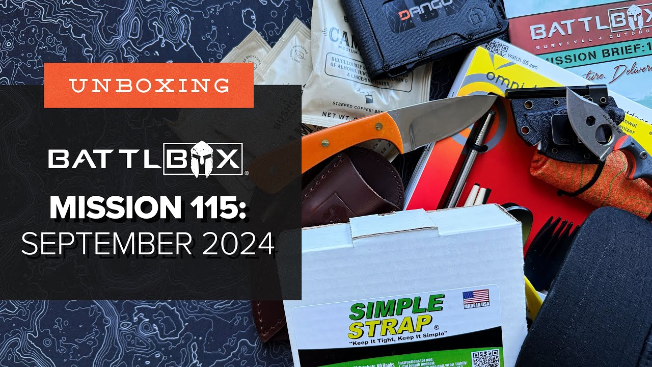 Covert and Useful - Unboxing Battlbox Mission 115 - Pro Plus - September 2024