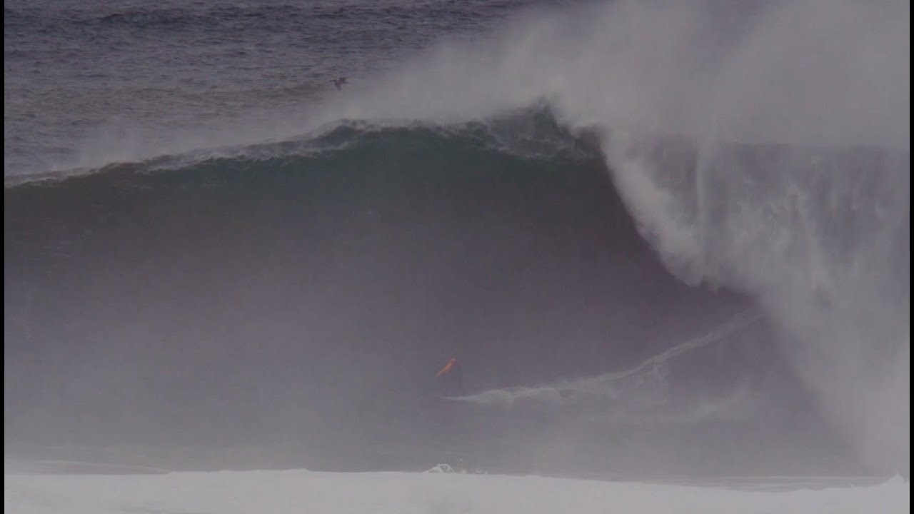 Jojo Roper Huge Mavericks Tow Surf in Slowmo 12.28.2023 - Mavericks Awards