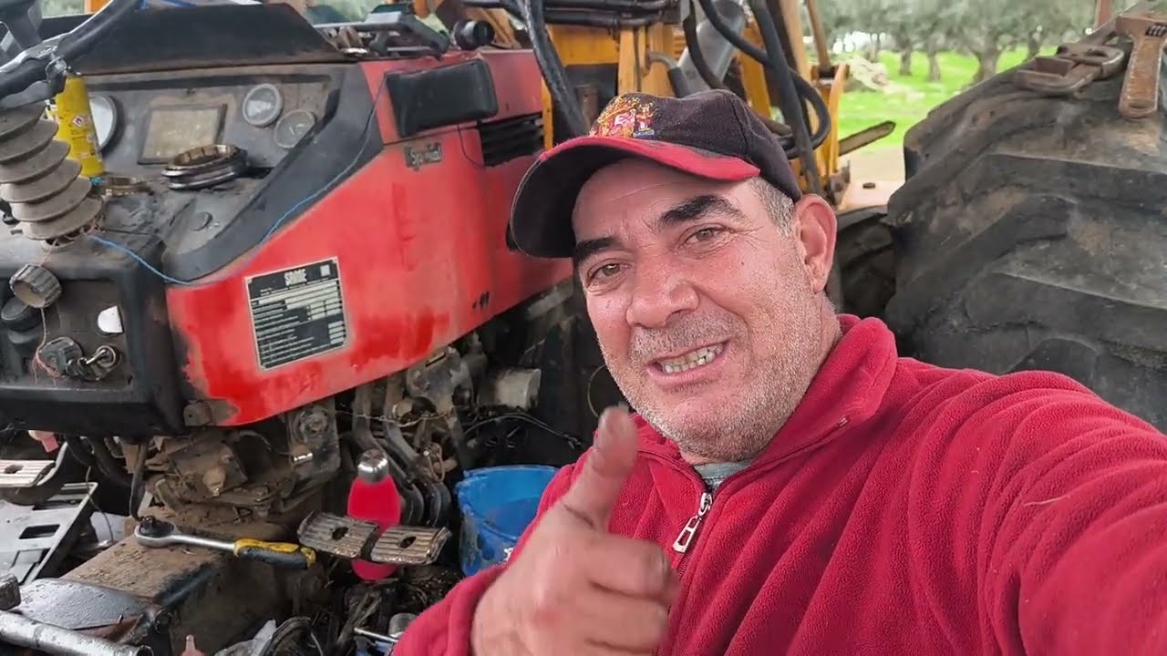 Proyecto tractor, caja de cambio terminada del SAME